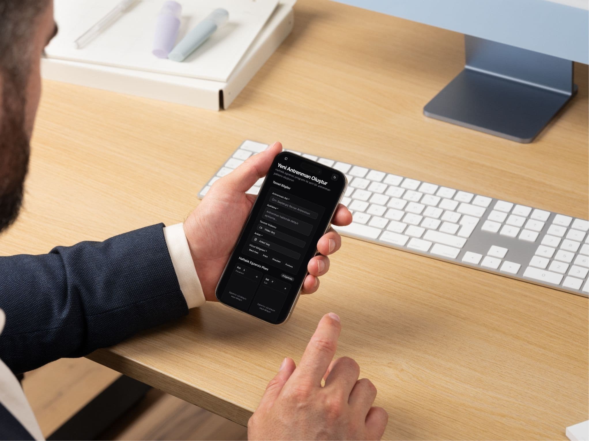 Mobil Görünüm (Karanlık)